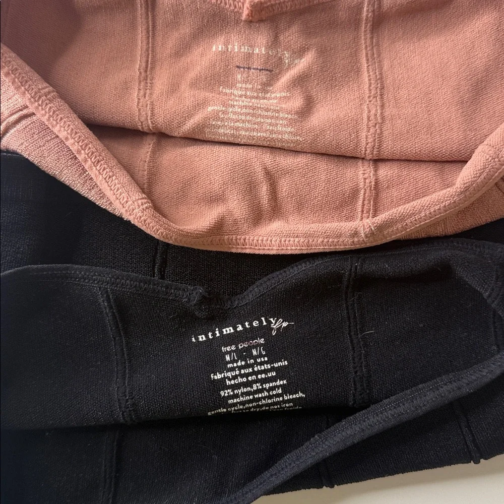 Free People Strapless Bandeau Bralettes (2) Medium / Large